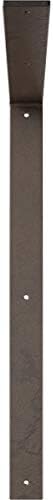 2"W x 24"D x 24"H Hamilton Steel Bracket, Hammered Brown