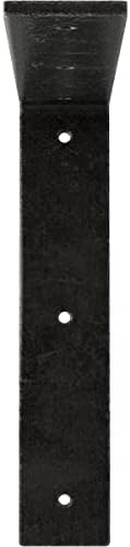 2" W x 10" D x 10" H Hamilton Steel Bracket, Antiqued Pewter