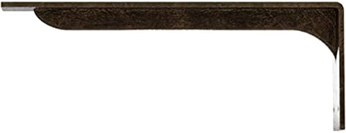 2" W x 16" D x 6 1/2" H Embrey Steel Bracket, Antiqued Pale Gold