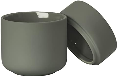 Zone Denmark Ume Cosmetic Jar with Lid (Olive Green)