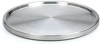 RSVP International Endurance TURN-1 Turntable Lazy Susan, Stainless Steel, 10.5" | Handy in Cabinet, Refrigerator or on 