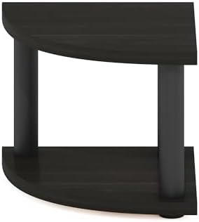 Furinno Turn-N-Tube Kitchen Countertop Organizer, 2-Tier Corner Countertop Organizer Shelf, Corner Shelf, for Kitchen, P