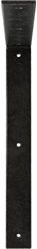 2" W x 16" D x 16" H Hamilton Steel Bracket, Antiqued Pewter