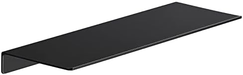 Danpoo 16 inch Floating Shelf for Wall Organizer & Storage, Mini Display Shelf, Metal Wall Shelf for Bathroom, Living Ro