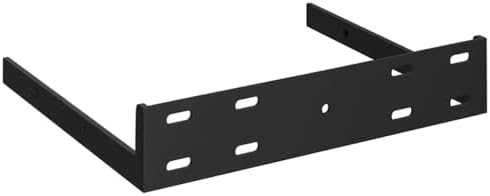 vidaXL Floating Corner Shelves 2 pcs Black 13.8"x13.8"x1.5" MDF