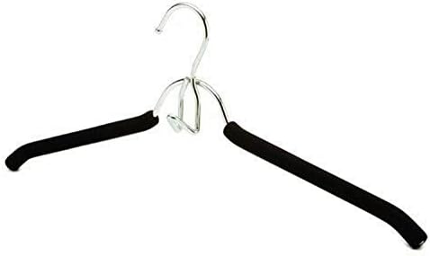Only Hangers Foam Padded Black Dress Hanger - Pack of (10)