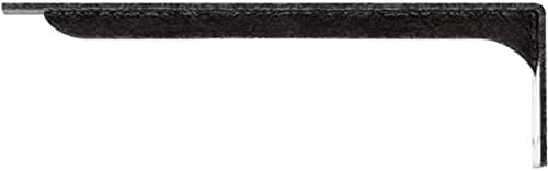 Ekena Millwork BKTM02X20X06EBAPW Steel Bracket Embrey, 2" W x 20" D x 6 1/2" H, Antiqued Pewter