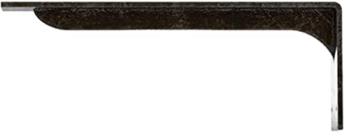 2" W x 16" D x 6 1/2" H Embrey Steel Bracket, Antiqued Warm Silver