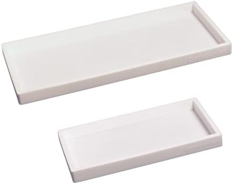 Spacewiser Countertop & Vanity Silicone Tray – 2 PC (11.7" & 7.7") Set