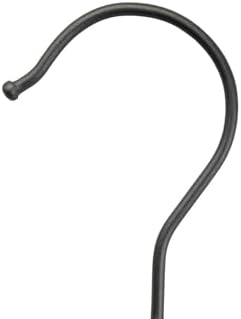 NAHANCO Wooden Shirt Hanger, 17" - Ashwood w/Gunmetal Hook (Pack of 25)