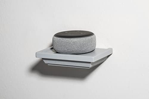 Small Floating Wall Shelf, Mini 4 x 6 in, Gray - 1 Pack