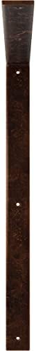 2" W x 24" D x 24" H Hamilton Steel Bracket, Antiqued Copper