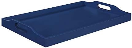 Convenience Concepts Designs2Go Serving Tray, Cobalt Blue