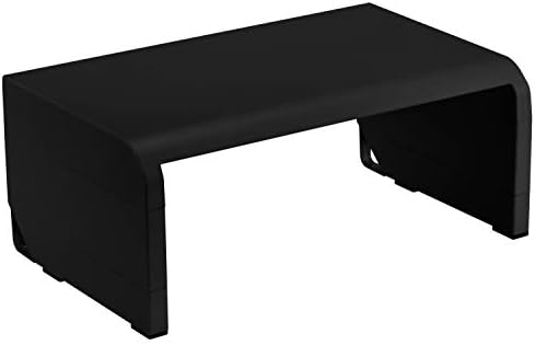 Bostitch Office Konnect Adjustable Monitor Stand Riser, 4 Height Adjustments, Built-In Cable Management, Rubber Feet - B