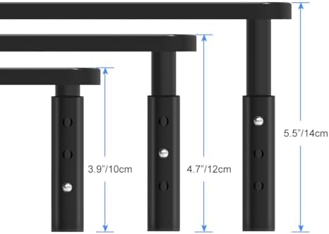 suptek Computer Monitor Stand Riser with Drawer,Monitor Riser for Laptop, Printer, Notebook and All Flat Screen TV Displ