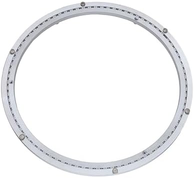 Aluminum Heavy Duty Lazy Susan Rotating Turntable Bearing Swivel Plate Hardware for Dining-Table (20 inch (14mm))