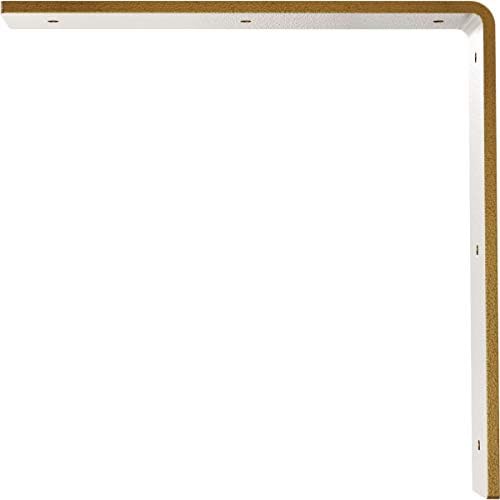2"W x 10"D x 10"H Hamilton Steel Bracket, Hammered Gold