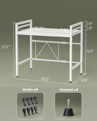 NETEL 2 Tier Expandable Microwave Stand countertop,Microwave Oven Rack