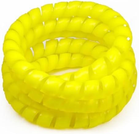5/16" Spiral Cable Wrap, Plastic Wire Wrap Cord Protectors from Pets No Chew, Spiral Cable Management Sleeve Organizer f