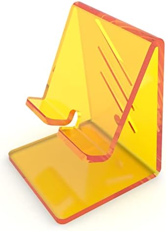 6MM Acrylic Laptop Stand with Phone Stand, Portable Ergonomic Laptop/Phone Stand for Desktop, Laptop Stand Compatible wi