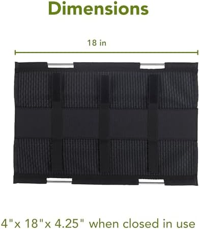 Perfect Posture Mesh Cable Management Tray Under Desk Cord Organizer - 19"