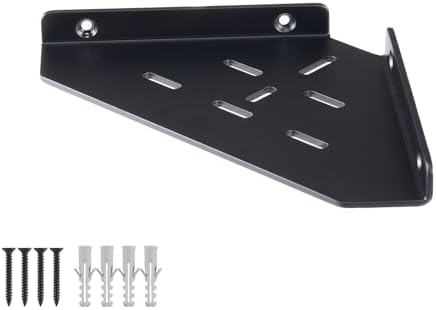 Shower Shelves, 3.0mm Aluminum Alloy Corner Shelf Wall Mounted, for Bathrooms,Offices, Bedrooms,Kitchens,Dorm Rooms and 