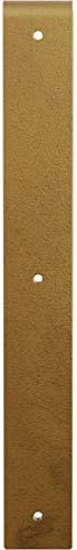 2"W x 16"D x 16"H Hamilton Steel Bracket, Hammered Gold