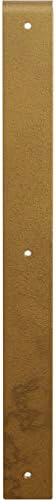 2"W x 20"D x 20"H Hamilton Steel Bracket, Hammered Gold