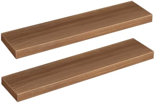 HOOBRO 31.5" Floating Shelves for Wall, Set of 2 Wall Mounted Shelf