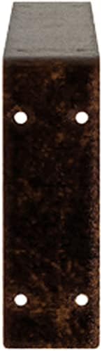 Ekena Millwork BKTM02X20X06EBACO Steel Bracket Embrey, 2" W x 20" D x 6 1/2" H, Antiqued Copper
