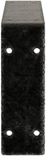 Ekena Millwork BKTM02X18X06EBAPW Steel Bracket Embrey, 2"W x 18"D x 6 1/2"H, Antiqued Pewter