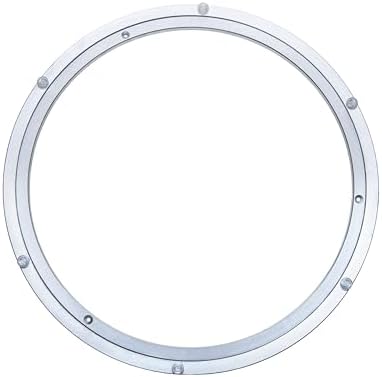 Aluminum Heavy Duty Lazy Susan Rotating Turntable Bearing Swivel Plate Hardware for Dining-Table (18 inch (12mm))