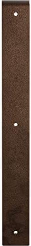 2"W x 18"D x 18"H Hamilton Steel Bracket, Hammered Dark Bronze