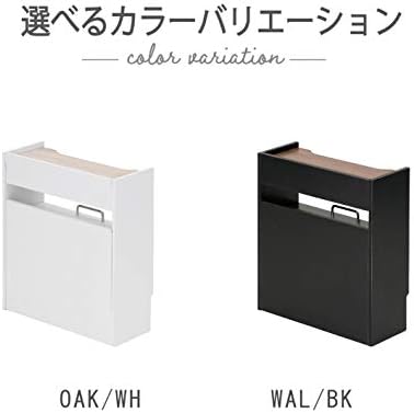Takeda Corporation WAL/BK H9-KSB60WAL Cable Storage Box, Vintage-Style Cable Storage Box, High Type