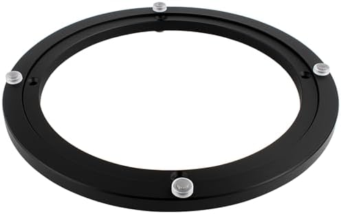TamBee 10 Inch Lazy Susan Hardware Heavy Duty Metal Rotating Hardware Turntable Bearing Ring 150lb Load Capacity Turntab