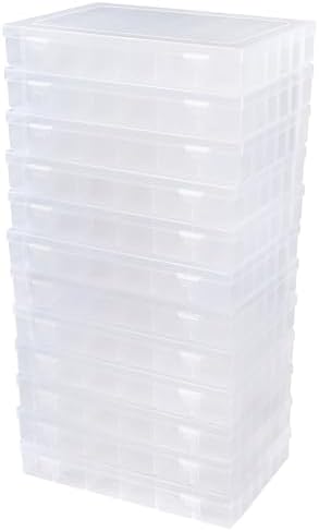 12 Pack 36 Grids Bead Organizer Plastic Organizer Box 3600 Tackle Box