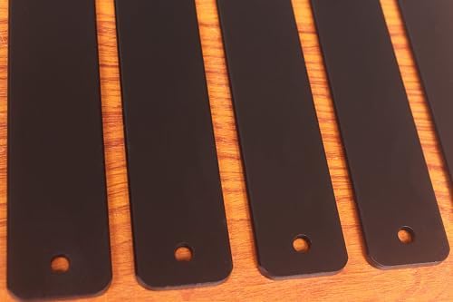 4 Pack - L 5" x H 2" x W1.5, 5mm Thick Black L Shelf Bracket, Iron Shelf Brackets, Metal Shelf Brackets, Floating Shelf,