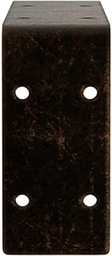 Ekena Millwork BKTM02X08X04EBABZ Steel Bracket Embrey, 2"W x 8"D x 4 1/4"H, Antiqued Bronze