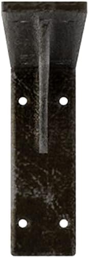 2" W x 16" D x 6 1/2" H Embrey Steel Bracket, Antiqued Warm Silver