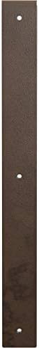 2" W x 20" D x 20" H Hamilton Steel Bracket, Hammered Brown