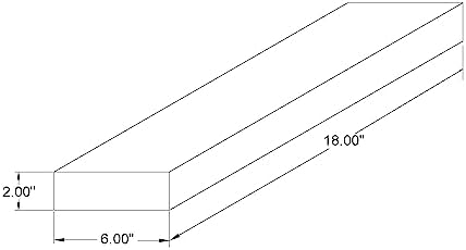joelsantiques x2-18 Inch Wooden Floating Shelves for Wall -18x6x2 in -Made of Natural Wood - Long Heavy Duty Rustic Wall
