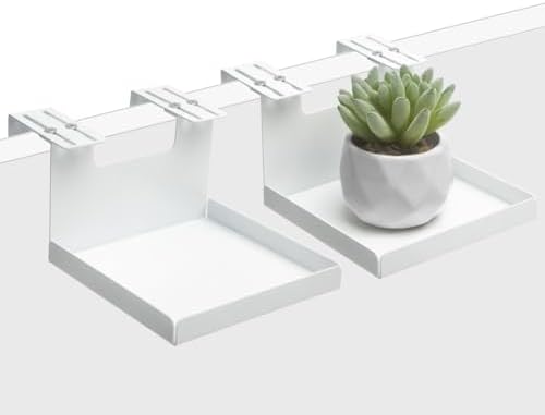 Office Cubicle Shelf Storage Organizer Floating Corner Rack Hanging Shelf Adjustable Home Office Essentials for Small Pl