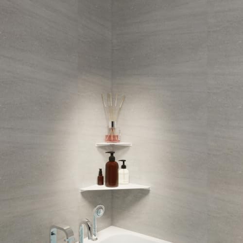 Corner Shelf, 3.0mm Aluminum Alloy Corner Shelf Wall Mounted, for Bathrooms,Offices, Bedrooms,Kitchens,Dorm Rooms and Li