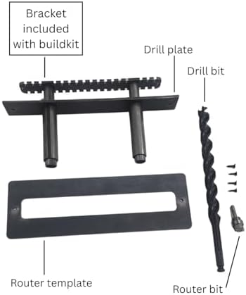 Floating Shelf Brackets - Sheppard Brackets - Easy Install - Heavy Duty (10 inch with Build Kit)