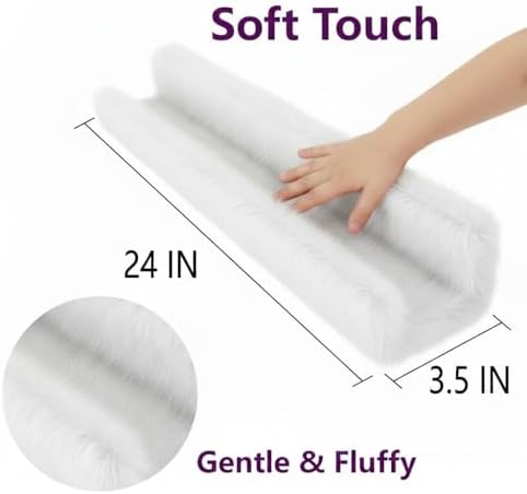 1PC Plush Bookshelf for Kids, Soft Hanging Wall Book Display Shelf