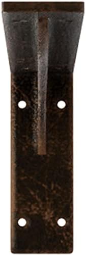 2" W x 18" D x 6 1/2" H Embrey Steel Bracket, Antiqued Bronze