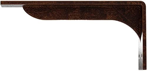 Ekena Millwork BKTM02X10X04EBACO Steel Bracket Embrey, 2"W x 10"D x 4 3/4"H, Antiqued Copper