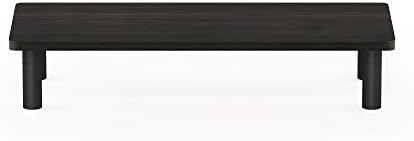 Furinno Turn-N-Tube Monitor Stand Riser, 23.6"W Rectangle Monitor Riser, Laptop Stand for Desk, Office Desk Accessories,