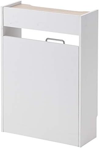 Takeda Corporation Oak/WH H9-KSB60OAK Cable Storage Box, Vintage-Style Cable Storage Box, High Type