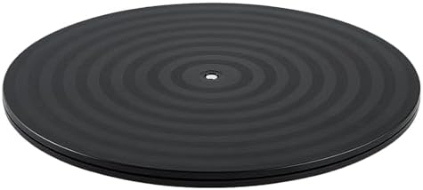 HSTECH 14 Inch Heavy Duty Rotating Swivel Stand - Lazy Susan with Steel Ball Bearings for Model Base/Rotating Plants/Cra